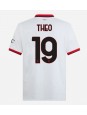 AC Milan Theo Hernandez #19 Vieraspaita 2024-25 Lyhythihainen